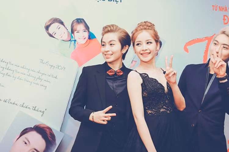 Trước khi vướng nghi vấn tình cảm đồng giới với Hoàng Thùy Linh, Gil Lê từng bị đồn hẹn hò Chi Pu. Ảnh: Dân Việt