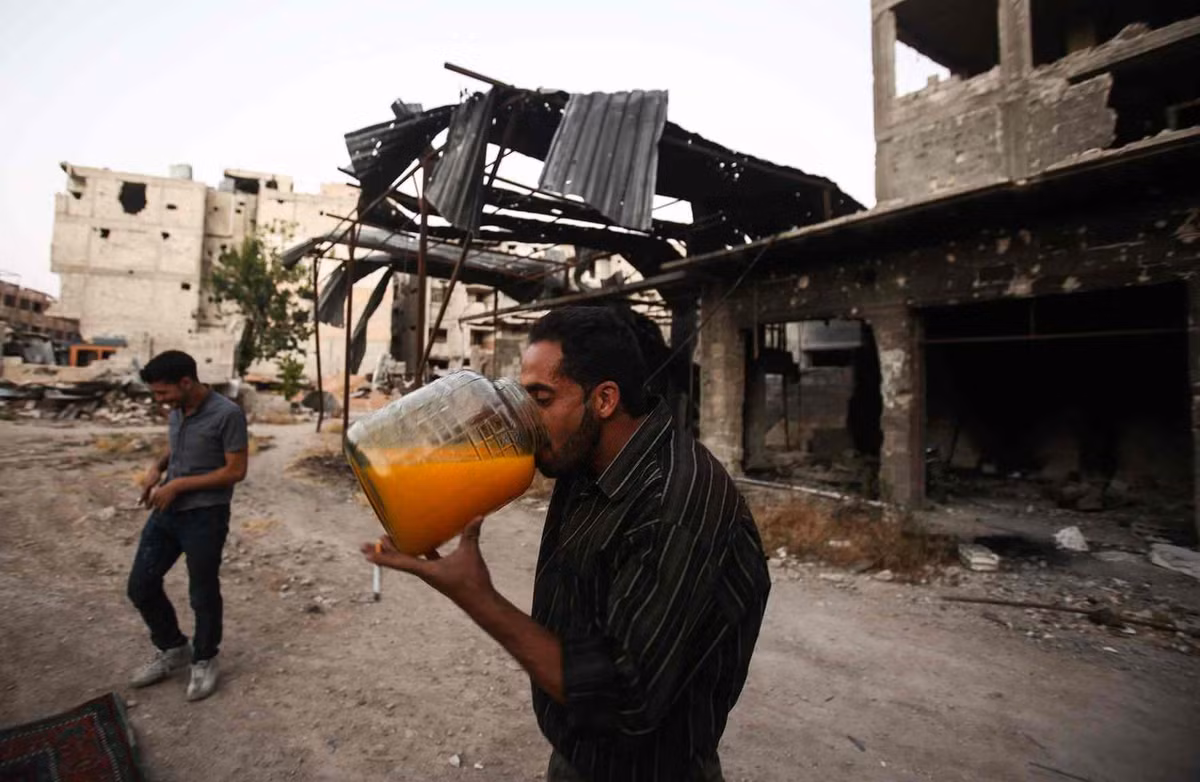 Jobar từng là một thị trấn đẹp đẽ ở Syria nhưng cuộc nội chiến kéo dài từ năm 2011 đã khiến nơi đây chỉ còn là đống đổ nát.