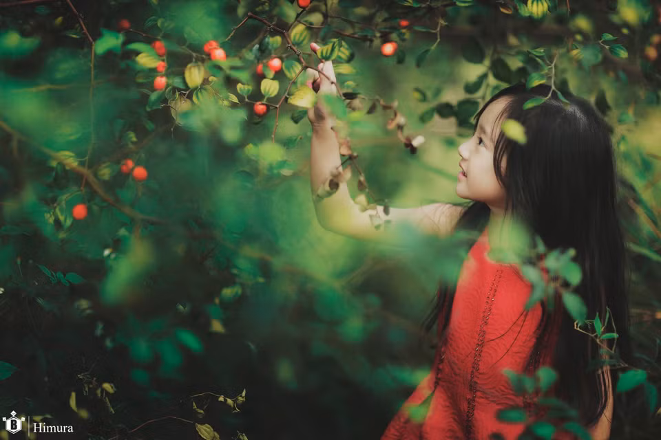 Cô bé khám phá thế giới một mình với nhiều thứ nguy hiểm xung quanh.