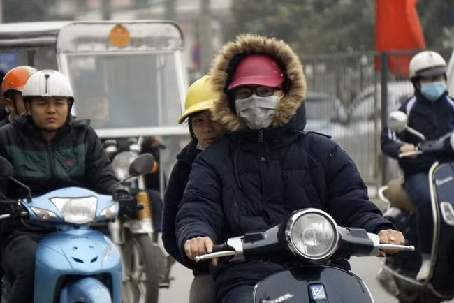 Khong khi lanh tran ve mien Bac va Ha Noi trong dem nay