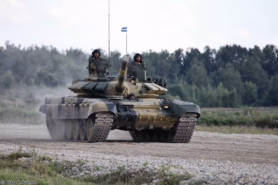T-72B3 của đội Nicaragua.