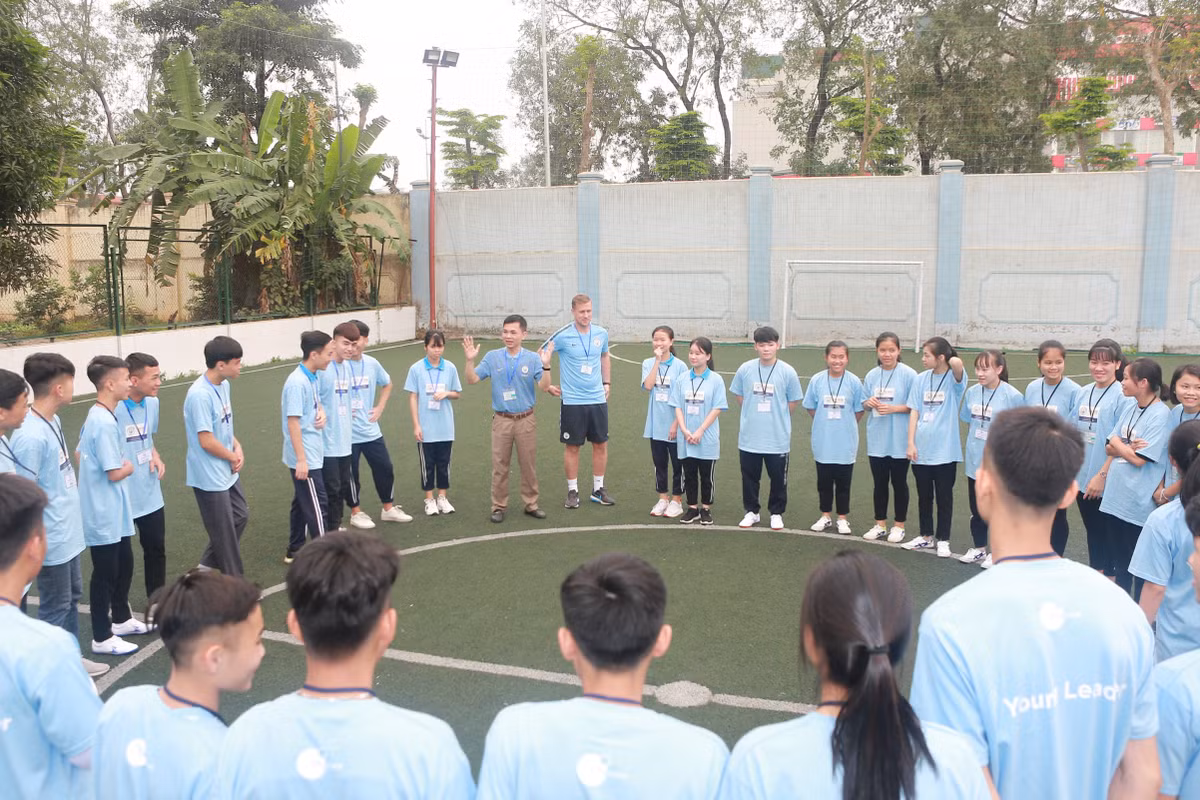 SHB va Manchester City to chuc chuong trinh dao tao Nha lanh dao tre lan 4
