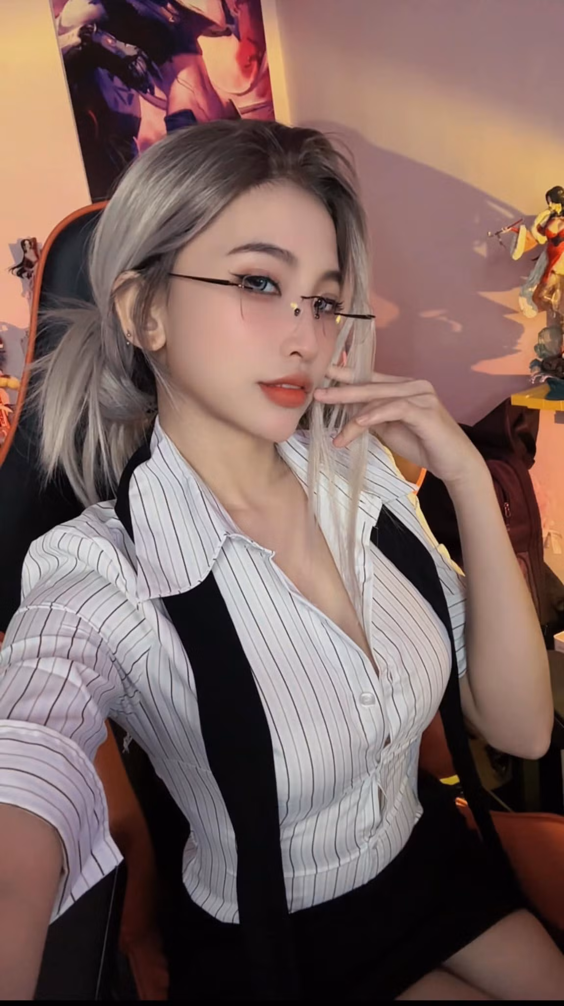 Lối nói chuyện duyên dáng cũng là điểm cộng của nữ streamer.