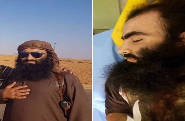 Tại Aleppo, Abu Ahmad Sharoukh, một chỉ huy cấp cao khét tiếng của nhóm phiến quân HTS, đã bỏ mạng tại Al-Muhandiseen hôm 20/6. Tên Sharoukh được cho là đã thực hiện ít nhất 20 vụ đánh bom xe nhằm vào Quân đội Syria tại Aleppo. Ảnh: AMN.