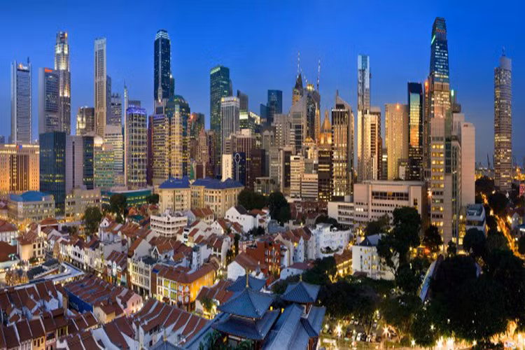 Theo quy định, các tòa nhà ở Singapore không được phép xây cao quá 280 mét. Ảnh: mustsharenews.com