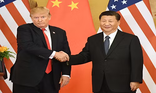 Chủ tịch Tập Cận Bình chắc chắn sẽ không hài lòng với quyết định áp thuế của Tổng thống Trump. Ảnh: Getty.