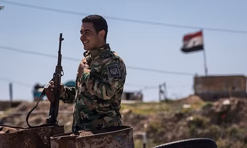 Theo Al Masdar News ngày 27/6, Quân đội Syria đã giành lại quyền kiểm soát hàng loạt khu vực ở vùng nông thôn phía đông tỉnh Daraa từ tay các nhóm phiến quân, trong đó có thị trấn Nahitah, Sama Al-Hadeidat, Maliha Al-Gharbiyah và Maliha Al-Sharqiyah. Ảnh: FNA.