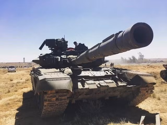 Toàn bộ khu vực nằm giữa tỉnh Sweida và Bắc Daraa cũng được được giải phóng. Quân đội Syria đang củng cố căn cứ của họ trong khu vực. Ảnh: FNA.