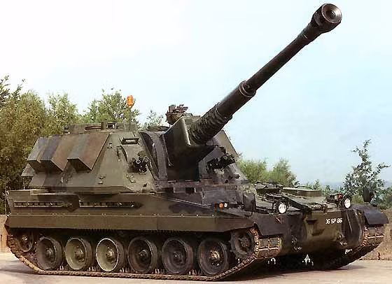 Theo Army Technology, pháo AS90 lần đầu tiên được đưa vào hoạt động trong quân đội là vào năm 1993. Ảnh: AT.