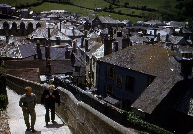 Làng Mevagissey ở hạt Cornwall. Ảnh: Hardwicke Knight.