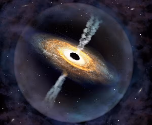 NASA cho rằng nếu ngôi sao đó thực sự lớn, thí dụ như bằng 20 lần khối lượng mặt trời, thì phần lõi dày đặc của nó sẽ nổ và chuyển hóa hoàn toàn thành một lỗ đen.