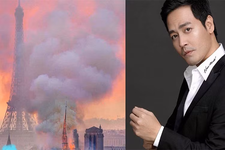 Giữa ồn ào, Phan Anh lý giải việc chia sẻ cảm xúc “lòng quặn đau như muốn khóc” khi nhà thờ Đức Bà bị cháy là do vô tình trực tiếp chứng kiến đám cháy, lại đang đi cùng vợ là con chiên của Chúa, cùng với sự cộng hưởng cảm xúc của mọi người xung quanh.