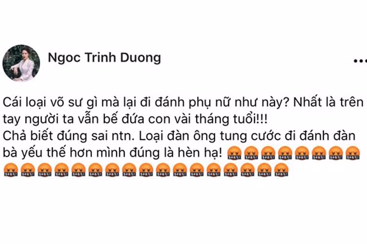 Sao Viet buc xuc vu vo su danh vo, mang hen ha