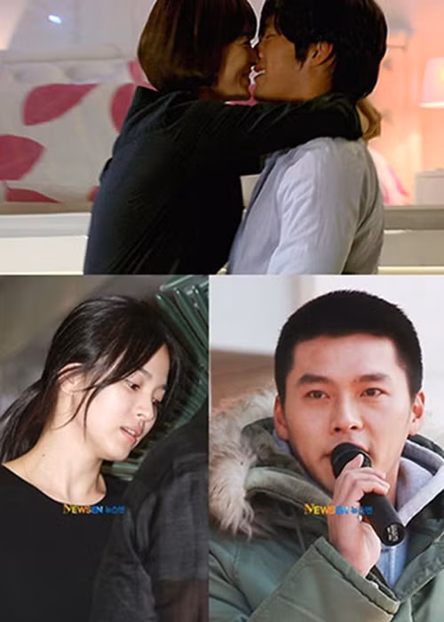 Sau cuộc tình với Hyun Bin và Lee Byung Hun, Song Hye Kyo tuyên bố không hẹn hò với người trong làng giải trí. Khi gặp Song Joong Ki, những tưởng cặp đôi sẽ hạnh phúc bền lâu nhưng cả hai sớm tan vỡ.