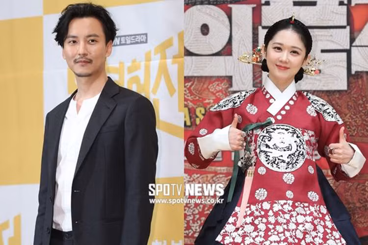 Tin đồn tình cảm của Jang Nara và Kim Nam Gil bắt nguồn hình ảnh trên mạng xã hội, chụp lại màn hình bài báo của Dispatch.