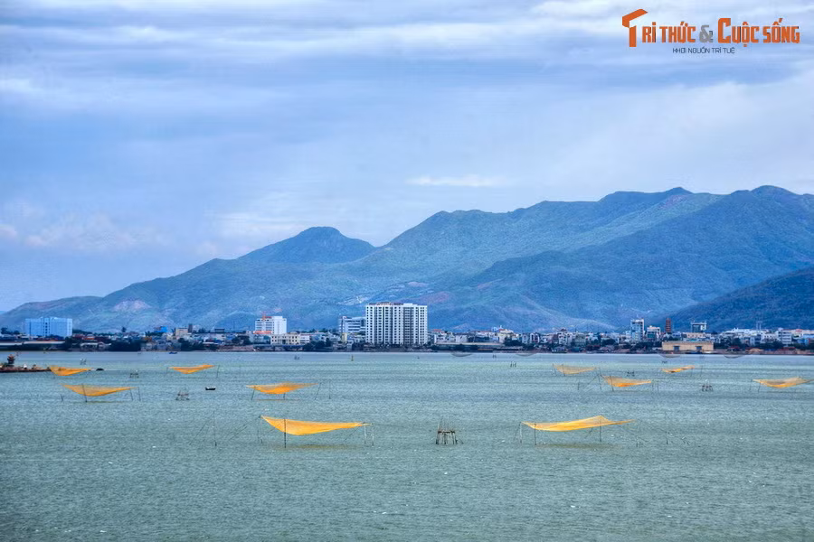 8. Bình Định (134 km bờ biển). Địa phương giáp biển: Hoài Nhơn, Phù Mỹ, Phù Cát, Quy Nhơn. Ảnh: Cảnh biển ở thành phố Quy Nhơn.