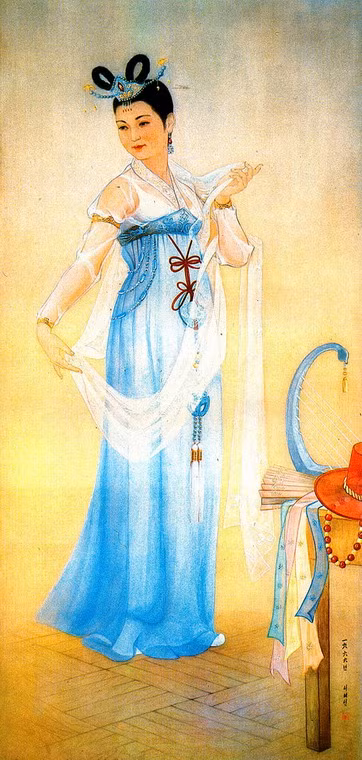 Điệu múa truyền thống.