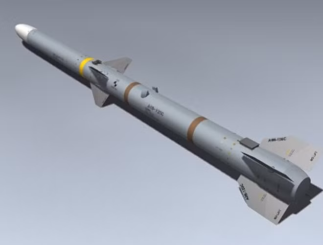 Dòng tên lửa AIM-120 được coi là "sát thủ diệt chim sắt" hiện đại nhất của Mỹ và cũng là loại tên lửa không đối không được sử dụng nhiều nhất hiện nay trên thế giới.