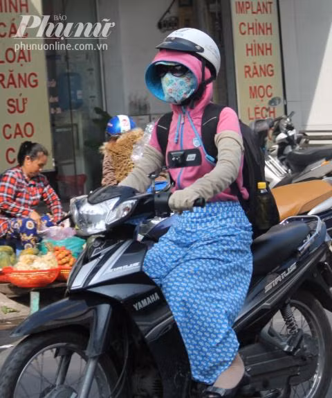 Chống nắng tầng tầng, lớp lớp...