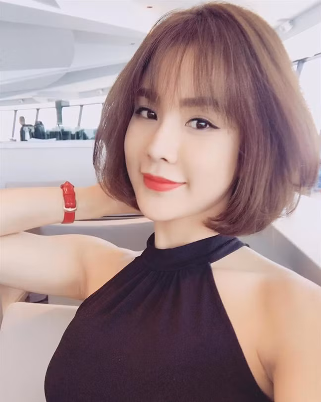 Diệp Lâm Anh cũng xinh xắn rạng ngời với mái tóc ngắn như thế này. Ảnh: phunuonline.