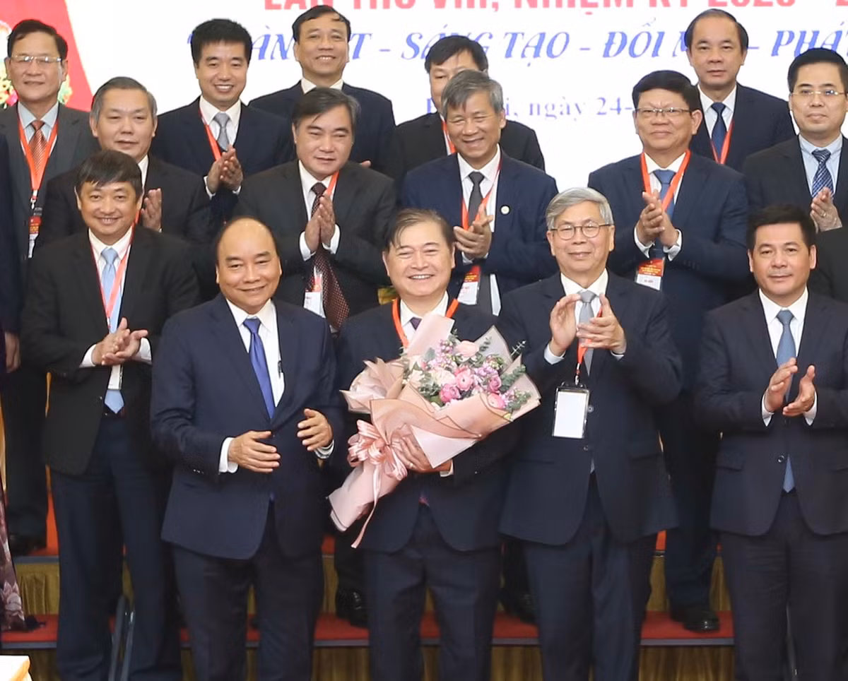 TSKH Phan Xuan Dung tro thanh Tan Chu tich Lien hiep cac Hoi Khoa hoc va Ky thuat Viet Nam