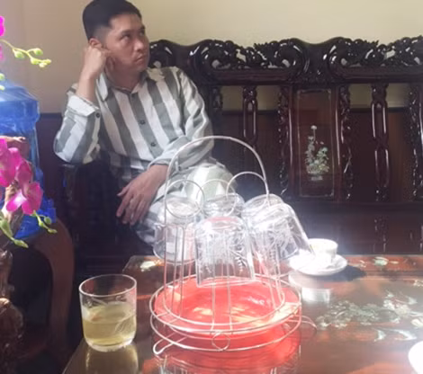 Phạm nhân Nguyễn Mạnh Tường.