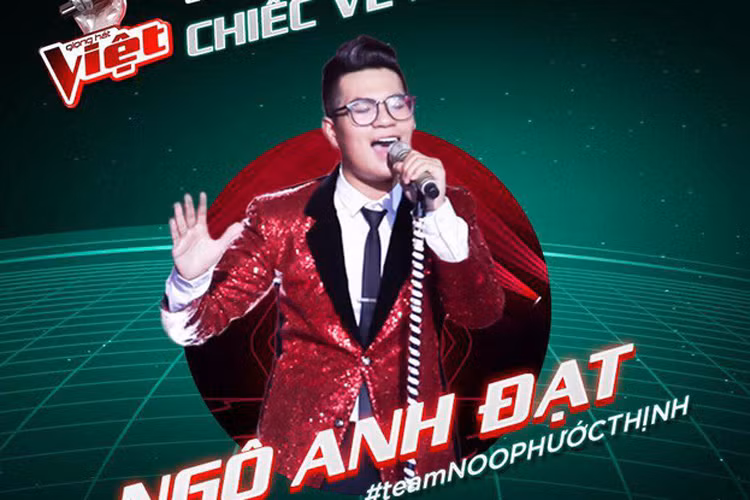 Đến từ đội Noo Phước Thịnh, Anh Đạt là thí sinh giành vé vào chung kết Giọng hát Việt 2017 nhờ bình chọn của khán giả. Ứng viên nhỏ tuổi nhất của chương trình vốn sở hữu giọng hát khủng, cách xử lý ca khúc rất thông minh. Ảnh: VTV