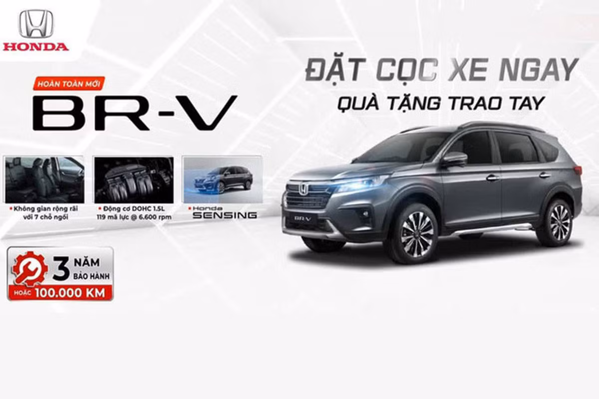 Ngoài ra, xe còn có hệ thống kiểm soát hành trình thích ứng gồm dải tốc độ thấp, cảnh báo khi xe phía trước khởi hành, cảnh báo lệch làn đường và hỗ trợ giữ làn đường. Hiện những thông tin khác về Honda BR-V 2023 ở Việt Nam chưa được hé lộ.