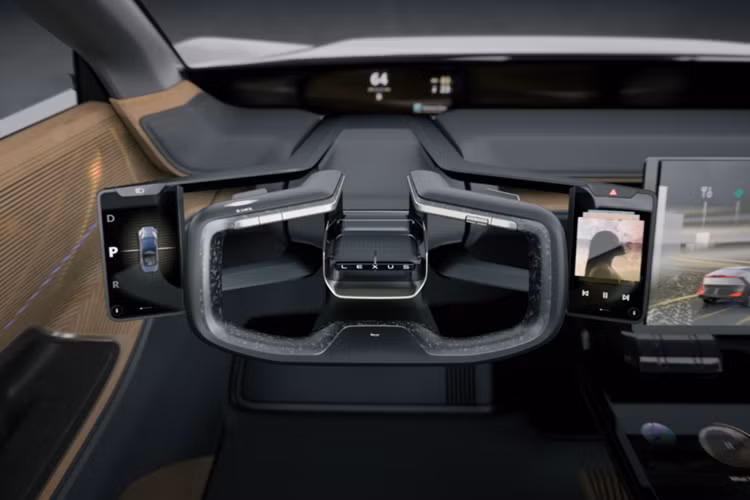 Tuy nhiên, khoảng sáng gầm của Lexus LF-ZC thấp hơn nhiều và không có những chi tiết thiết kế mang phong cách SUV như Kia EV6. Bên trong Lexus LF-ZC là không gian nội thất đặc trưng của xe concept với thiết kế đi trước thời đại.