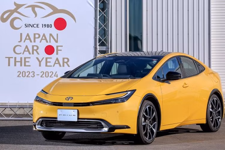 Toyota Prius the he moi gianh giai oto cua nam 2024 tai Nhat Ban