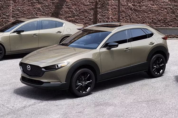 Chi tiet Mazda CX-5 Carbon Turbo 2023 mau son vang cat vua ra mat-Hinh-3
