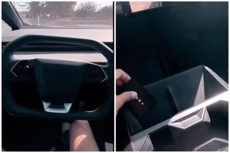 Tesla Cybertruck - ban tai dien chong dan ro ri anh noi that