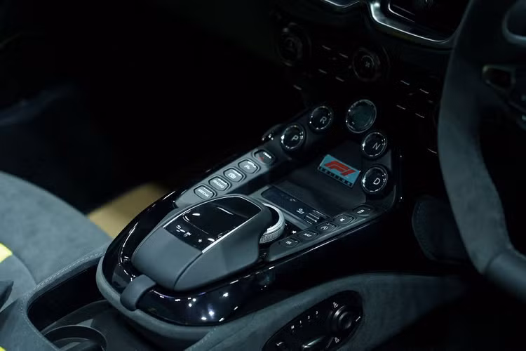 Aston Martin Vantage F1 Edition Roadster sở hữu khối động cơ V8, tăng áp kép, dung tích 4.0 lít cũng do bộ phận hiệu suất cao của Mercedes-AMG sản xuất nhưng đã được tinh chỉnh lại nhằm giúp xe có công suất tối đa 528 mã lực nhưng tiếc rằng mô-men xoắn cực đại vẫn là 685 Nm.