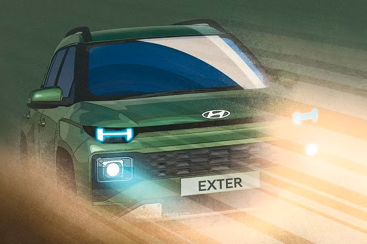 Trong thời gian qua, cánh săn ảnh đã liên tục bắt gặp chiếc SUV hạng A mới của Hyundai chạy thử trên đường phố. Mẫu SUV hạng A có tên gọi chính thức là Hyundai Exter 2024 mới có thể sẽ ra mắt tại thị trường Ấn Độ vào tháng 8 năm nay. Trước thời điểm đó, Hyundai Ấn Độ đã tung ra hình ảnh phác họa chính thức đầu tiên của Exter trên trang chủ của mình.