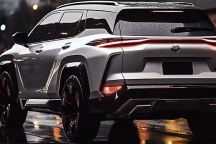 Theo đó ở Toyota Fortuner thế hệ mới, xe sẽ sở hữu ngoại hình khỏe khoắn và đồ sộ hơn. Phần đầu xe nổi bật với lưới tản nhiệt cỡ lớn, đèn pha LED và đèn chạy ban ngày mới.
