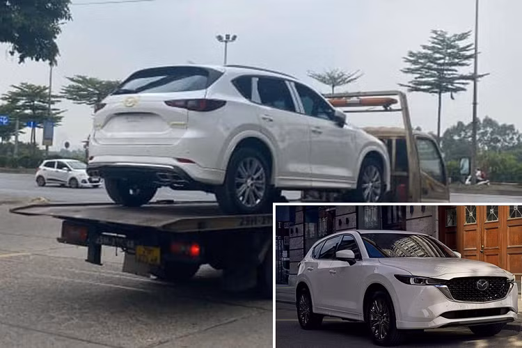Trên mạng xã hội gần đây lan truyền rất nhiều hình ảnh của một chiếc Mazda CX-5 mới nằm trên xe chuyên chở mang biển số đăng ký tại Hà Nội. Dưới phần bình luận, nhiều người cho rằng ngày Mazda CX-5 2023 mới chính thức trình làng Việt Nam không còn xa.