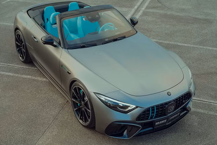 Mercedes-AMG SL63 do noi that xanh Tiffany, mam 22 inch 