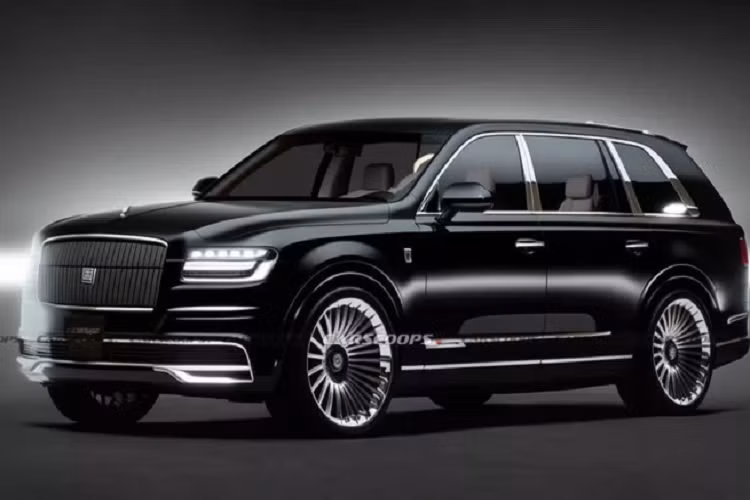 Phía sau mẫu SUV hạng sang này cũng được trang bị cụm đèn hậu 2 tầng với tạo hình chữ "L" bên trong, tương tự đèn pha. Trong khi đó, trên sườn xe xuất hiện đường dập gân nổi bật và cột D dày dặn. Để tạo cảm giác sang trọng, hãng Toyota còn dùng nhiều chi tiết mạ crôm như đường chân kính, nẹp kéo dài trên sườn xe hay nẹp hai bên kính chắn gió sau.