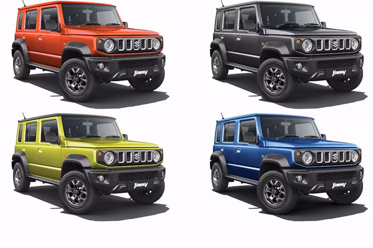 Suzuki Jimny 5 cửa dành cho thị trường Ấn Độ được lắp ráp nội địa tại nhà máy ở Gurugram. Hiện chưa rõ sau Ấn Độ, mẫu xe này có được bán ở những thị trường khác hay không. Tính đến thời điểm cuối tháng 5/2023, đã có hơn 30.000 khách hàng Ấn Độ đặt cọc cho Suzuki Jimny 5 cửa. Dự kiến trong tháng 6 này, xe sẽ bắt đầu được giao đến tay khách hàng.