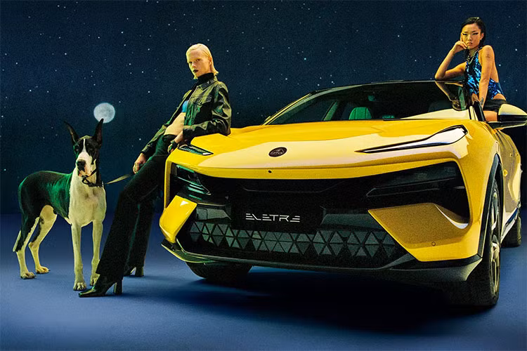 Lotus lo ke hoach ban xe dien o Viet Nam, SUV to nhu VinFast VF9-Hinh-2