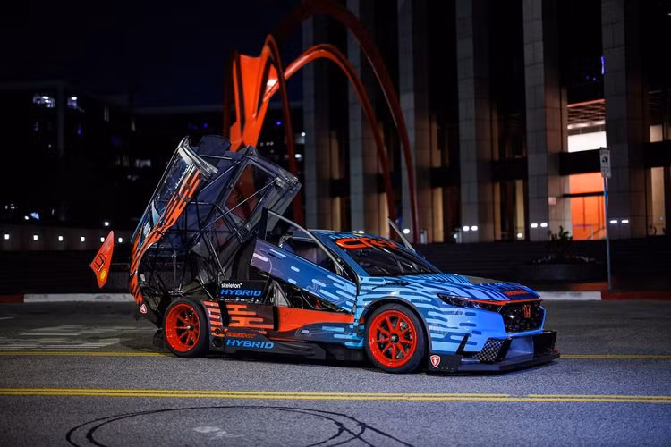 Can canh Honda CR-V Hybrid Racer, dong co hybrid manh 800 ma luc