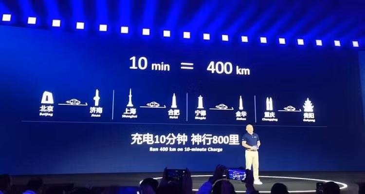 CATL ra mat pin sieu toc Shengxing, chay 400km/10 phut sac