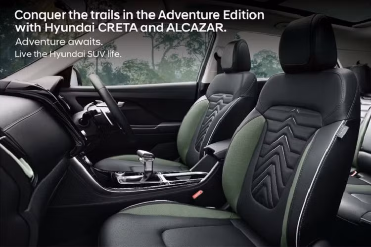 Những thay đổi của Hyundai Alcazar Adventure không khác biệt nhiều so với Creta Adventure. Tuy nhiên, mẫu xe này có 2 tùy chọn động cơ, đầu tiên là máy xăng 4 xi-lanh, tăng áp, dung tích 1.5L với công suất tối đa 160 mã lực và mô-men xoắn cực đại 253 Nm. 