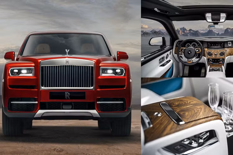 Rolls-Royce đã quá nổi tiếng trong giới xe xa xỉ nên việc Cullinan có nội thất đẳng cấp hàng đầu không còn là chuyện lạ, tùy chọn thương gia sẽ giúp xe chỉ có 2 ghế ngồi nhưng nếu muốn thêm 1 chỗ, hãng xe Anh quốc vẫn đưa ra cấu hình 3 chỗ cho hàng ghế sau.