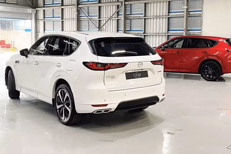 Dù dùng động cơ nào, Mazda CX-60 cũng được trang bị hộp số tự động 8 cấp tiêu chuẩn. Ngoài ra, xe còn được trang bị hệ dẫn động 1 cầu hoặc 2 cầu, tùy phiên bản. Bên cạnh động cơ đa dạng, mẫu SUV hạng trung tiệm cận xe sang này ở Nhật Bản còn có những trang bị đáng chú ý như hệ thống đèn LED từ trước ra sau và các loại vành hợp kim với đường kính từ 18 - 20 inch.