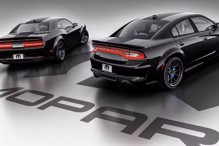 Cánh lướt gió sợi carbon được bổ sung tạo vẻ ngoài khác việt với gói R/T Scat thông thường. Cánh lướt gió này chỉ được cung cấp trên Phiên bản Đặc biệt Mopar và sẽ không xuất hiện trên bất kỳ mẫu Charger hoặc Challenger nào khác.