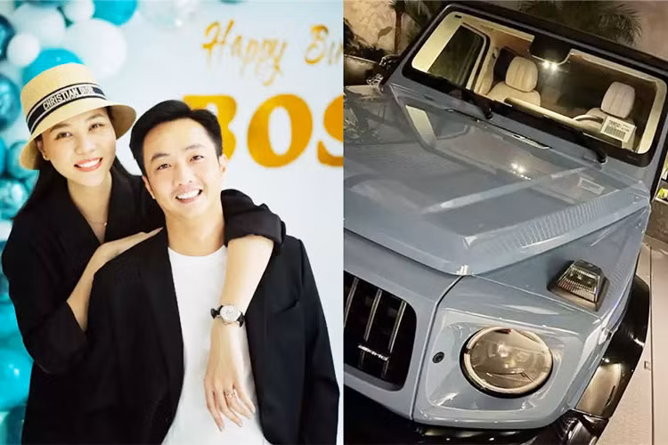 Được biết, Mercedes-AMG G63 cùng Đàm Thu Trang mới tái xuất sau 1 tháng ở cữ, dễ nhận thấy bộ áo mới của xe là màu xám được kết hợp với nửa thân dưới của xe hay phần nóc xe được sơn đen, rất cá tính và tạo tính tương phản rất tốt, ngoài ra còn có việc chiếc SUV hạng sang của Đàm Thu Trang sở hữu mâm màu sáng.