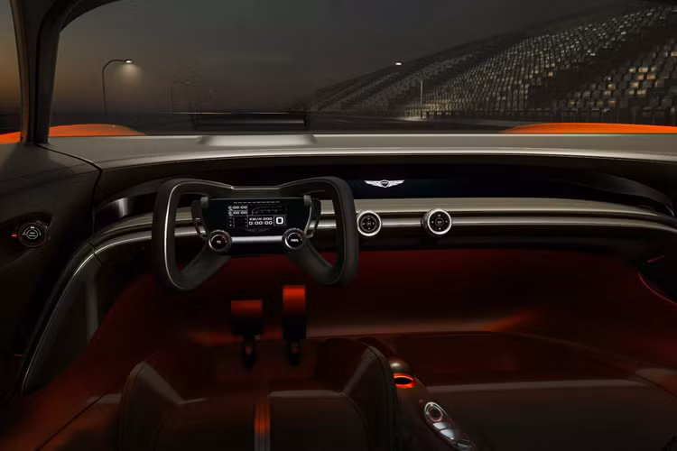 Nội thất của X Gran Berlinetta là sự kết hợp giữa chất sang trọng, tính thể thao và sự tối giản, gọn gàng. Màn hình lái dạng HUD cỡ lớn hiển thị các thông tin cần thiết, cùng màn hình hiển thị thông tin gắn trên vô-lăng.