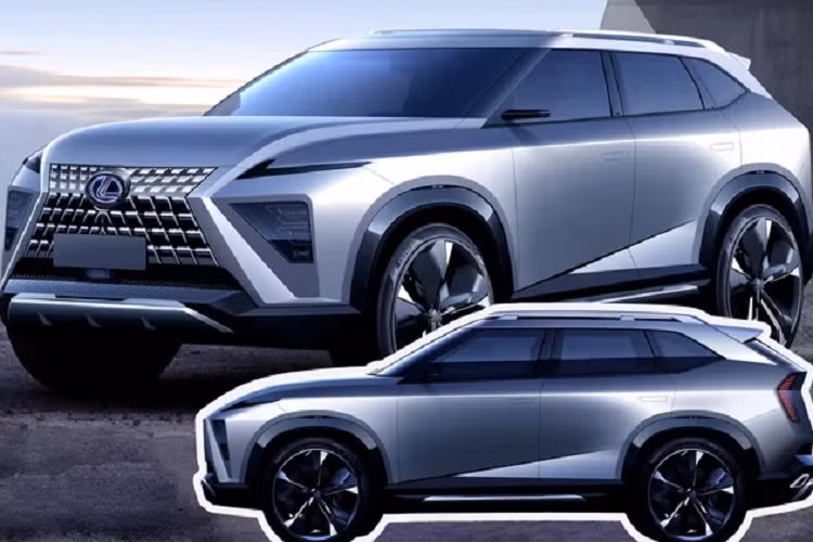 Dựa trên mẫu Toyota Land Cruiser 300 và "người đàn anh" Lexus LX 600. Thiết kế này được đặt tên là Lexus LF-Overland Concept mới và được tạo ra bởi nhà thiết kế Raymond W.