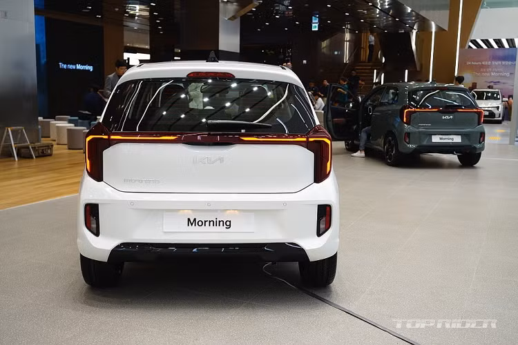 Chưa dừng ở đó, Kia Morning 2024 còn có thêm hệ thống ga tự động thông minh dựa trên định vị, cảnh báo tiền va chạm (có thể phát hiện ô tô/người đạp xe) và hỗ trợ đèn pha.
